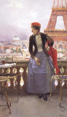 Luis jimenez aranda A Lady at the Paris Exposition (nn02) china oil painting image